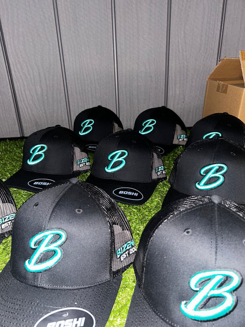 Black/teal original B