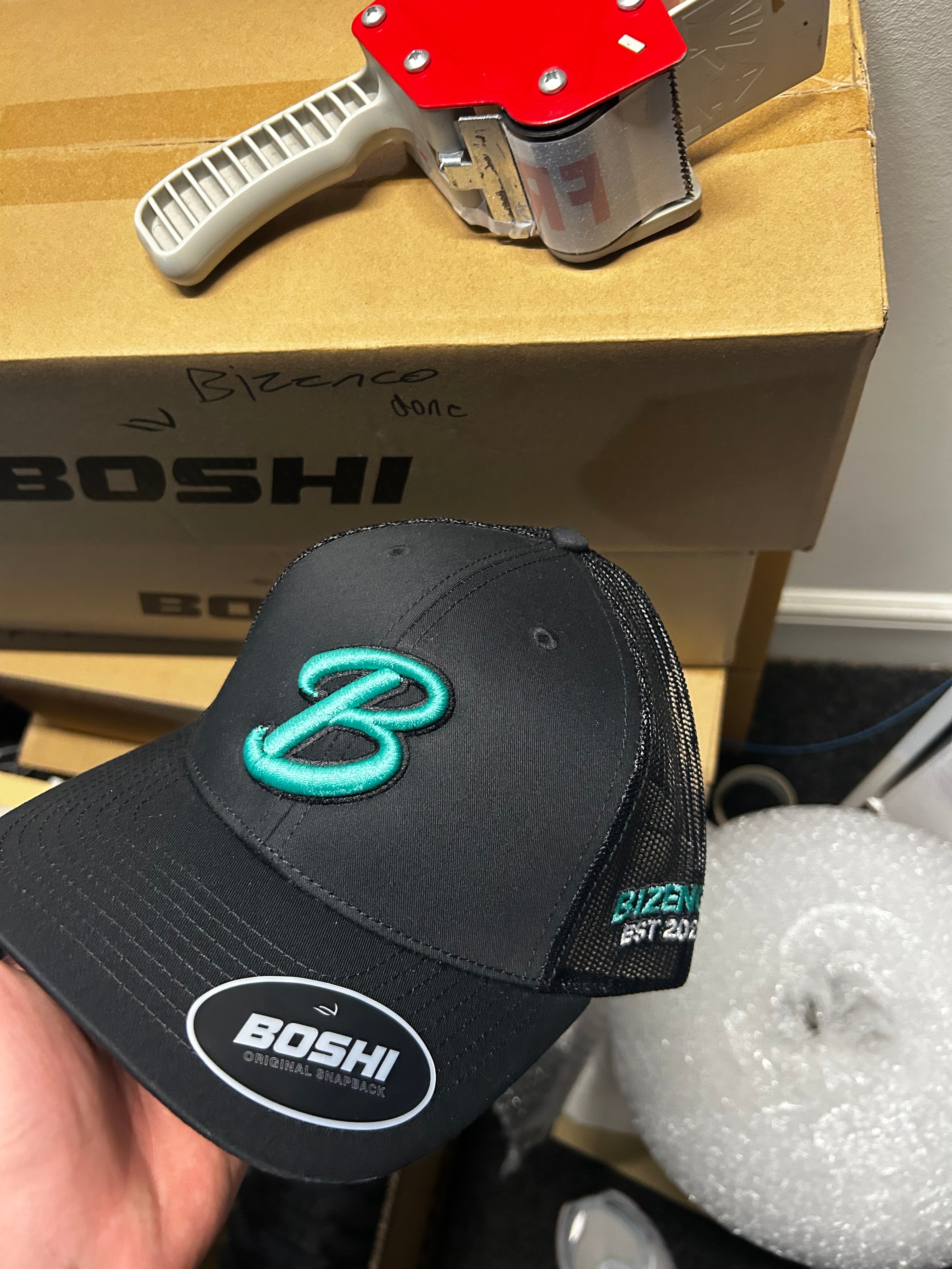 Black/teal original B